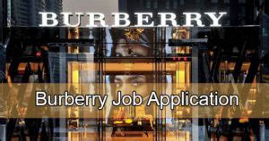 burberry jobs by region